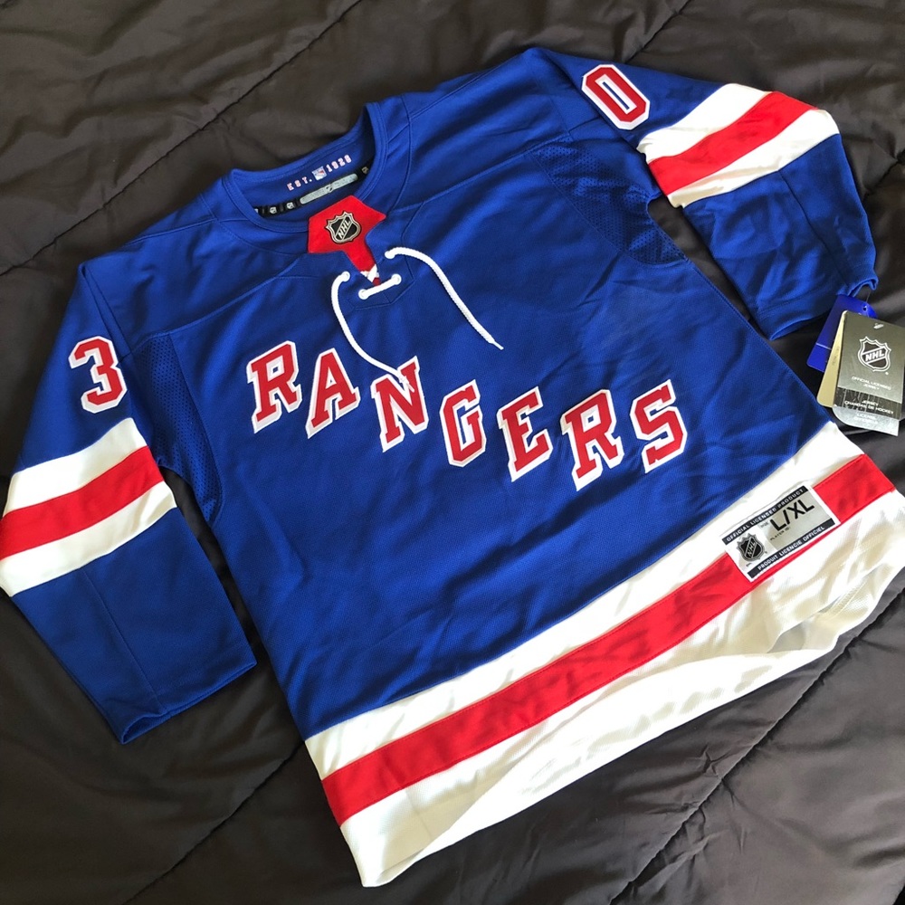 RANGERS HOCKEY JERSEY - LUNDQVIST